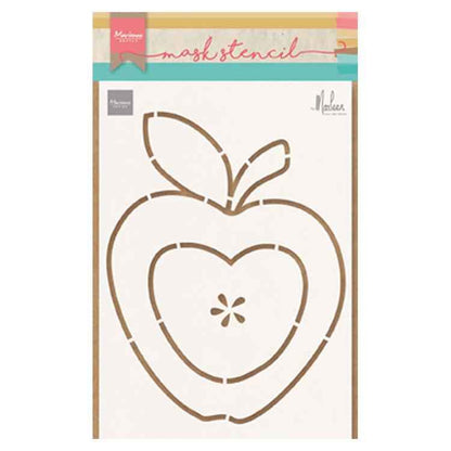 Marianne Design Craft Stencil: Apple by Marleen