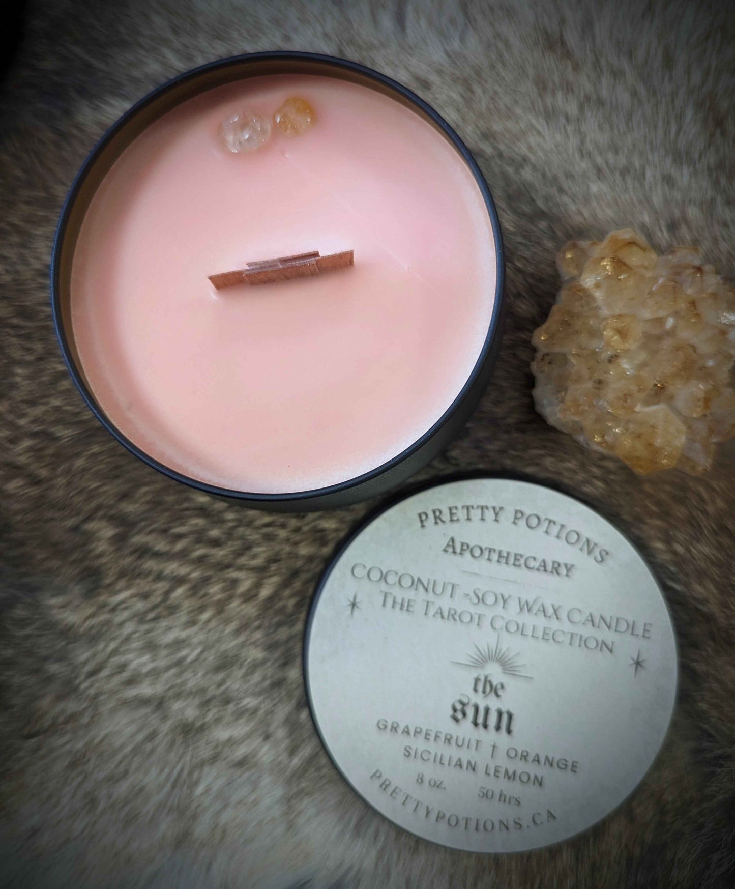 THE SUN Tarot Collection Candle