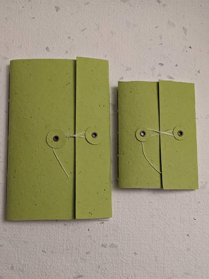Large | Plantable Button and String Notebook