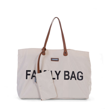 Serene & Stylish Off-White Family Bag - AURABAGS SHOP