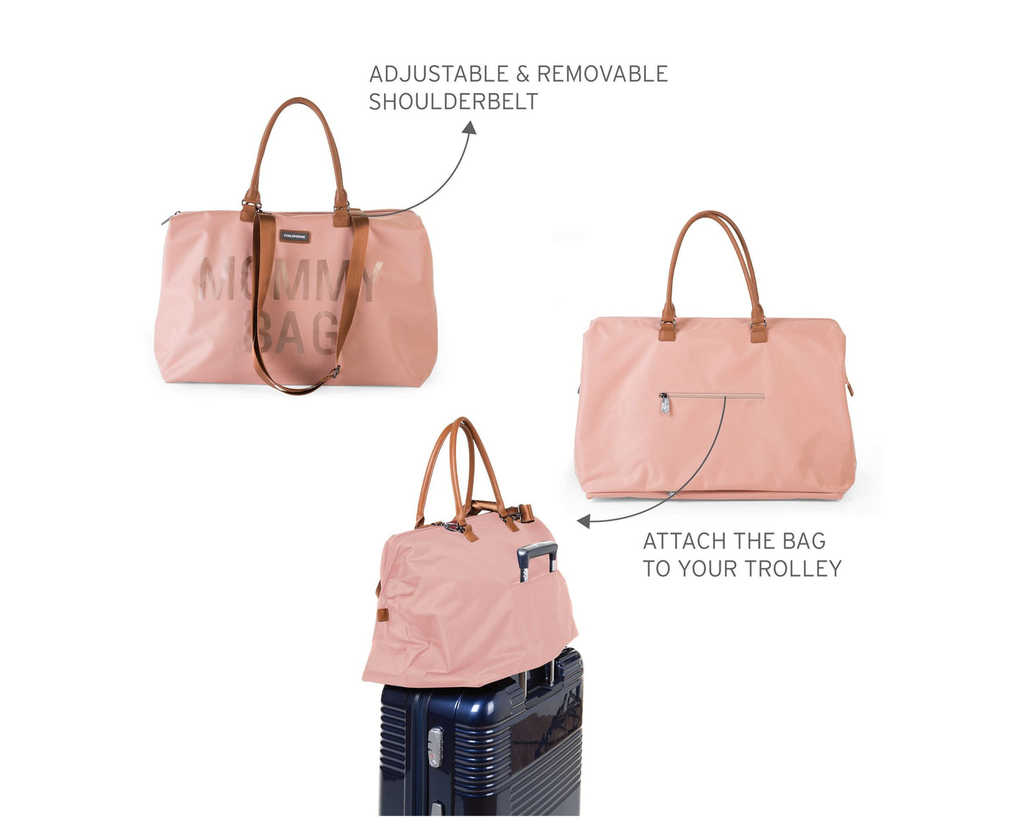 Joyful Pink Adventures Wickeltasche