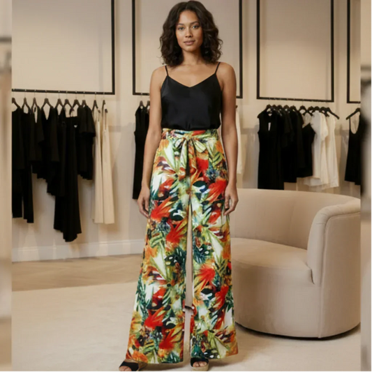 Pantalon coloré femme