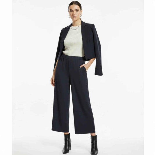 Pantalon fluide court