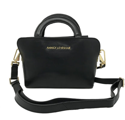 Sac à main deux en un, noir | Clarence
