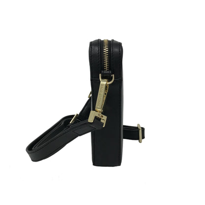 Petit Sac à bandoulière en Cuir Noir | Marie-Pierre
