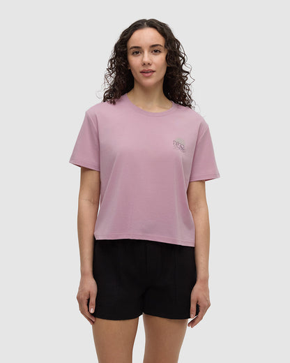 Wild Rose Lake Bauchfreies T-Shirt