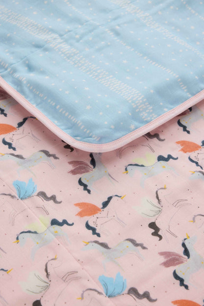 Muslin Quilt - Unicorn Ballet