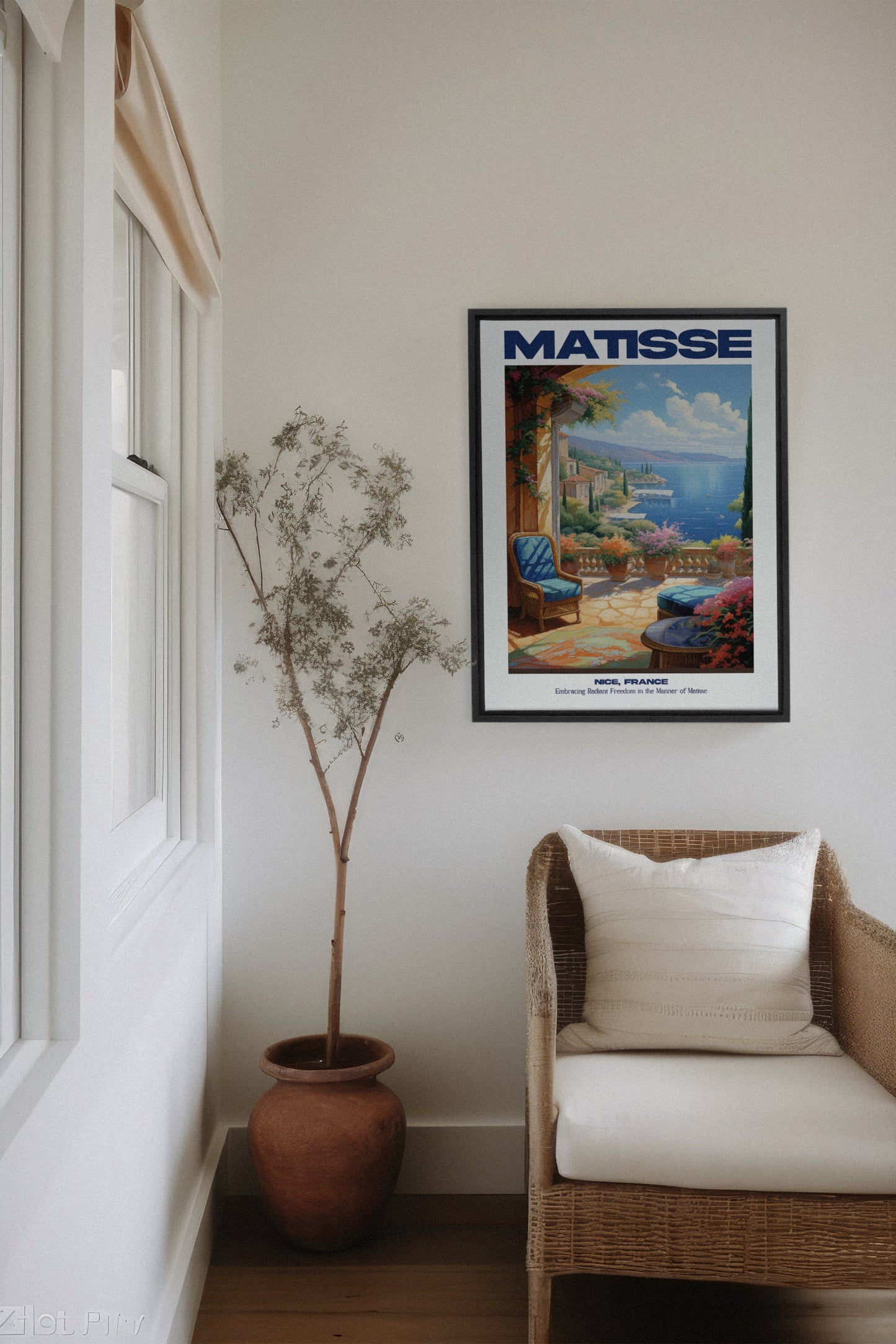 RADIANT FREEDOM, Kunstwerk auf gespannter Leinwand