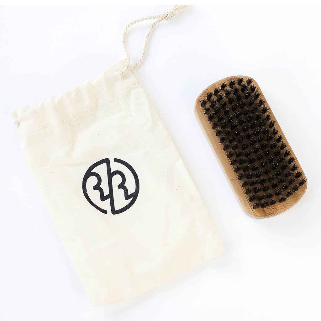 Rockwell Beard Brush with Natural Boar Bristle