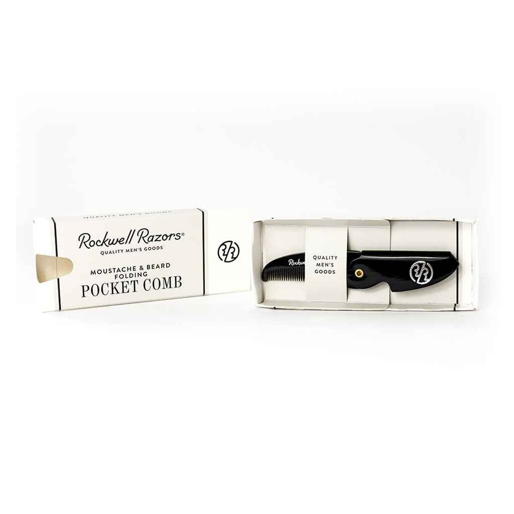 Rockwell Folding Moustache Comb