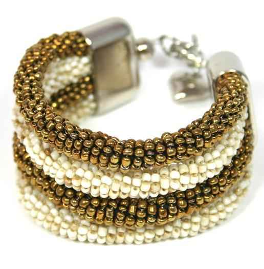 Four Strand Beaded Bracelet