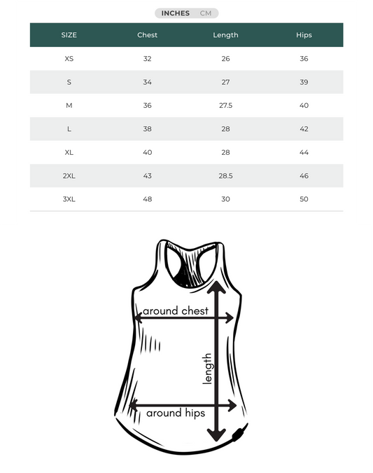 MINI TREE - Women's Racerback Eco Tank Top - Green