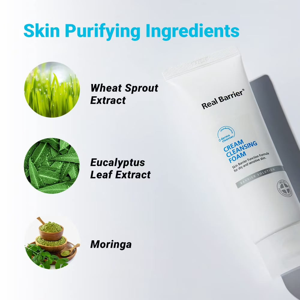 Real Barrier Cream Cleansing Foam 120ml