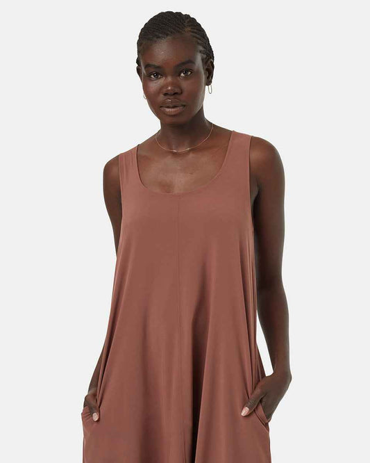 InMotion Sleeveless Midi Dress