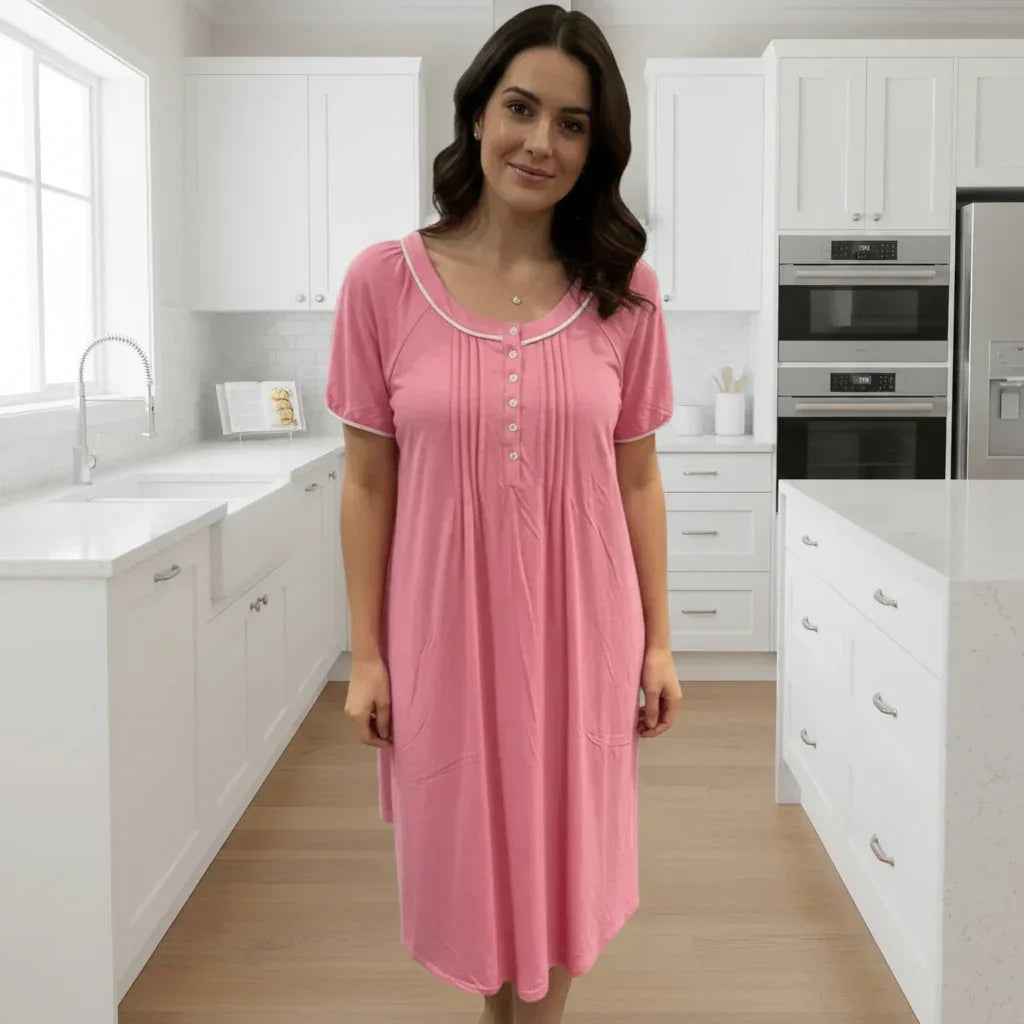 Robe de nuit coton