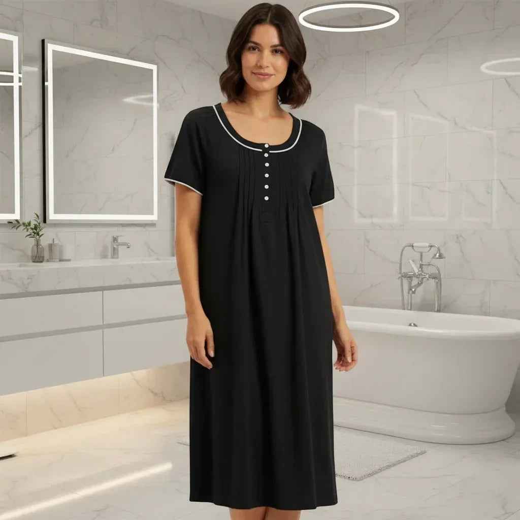 Robe de nuit coton