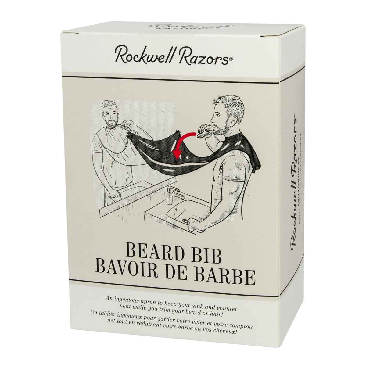 Rockwell Razors Beard Bib and Manicure set Display Bundle
