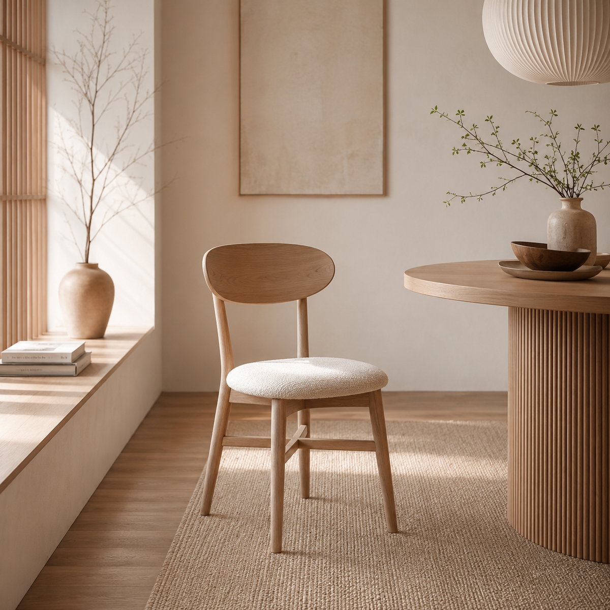 Rose Dining Chair - Scrubbed Teak