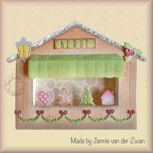 Nellie's Choice Shape Die Christmas - House