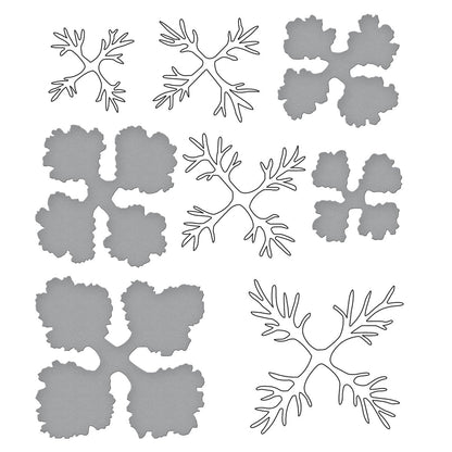 Ornamental Cabbage & Kale Clear Stamp & Die Set from the Snow Garden Collection by Susan Tierney-Cockburn