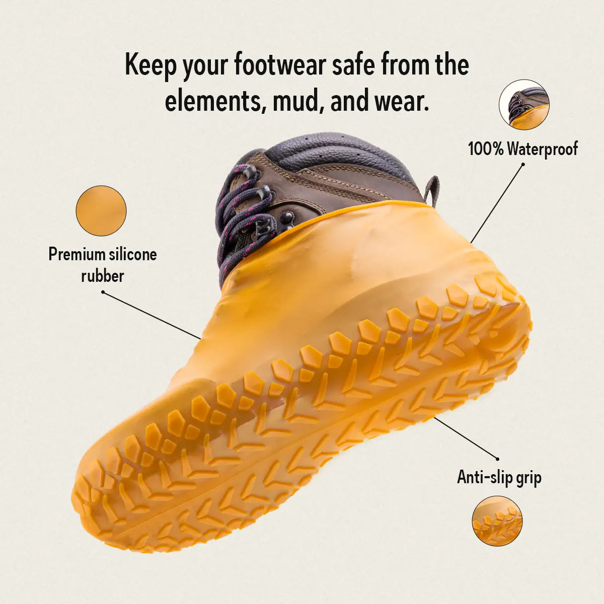 SCENTED RUBBER SHOE COVERS
