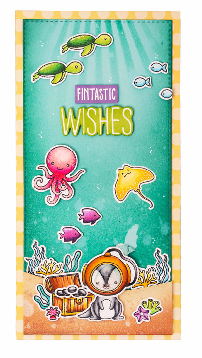 SL Stamp & Cutting Die Sea Shore Sweet Stories 154x223x1mm 20 PC nr.58