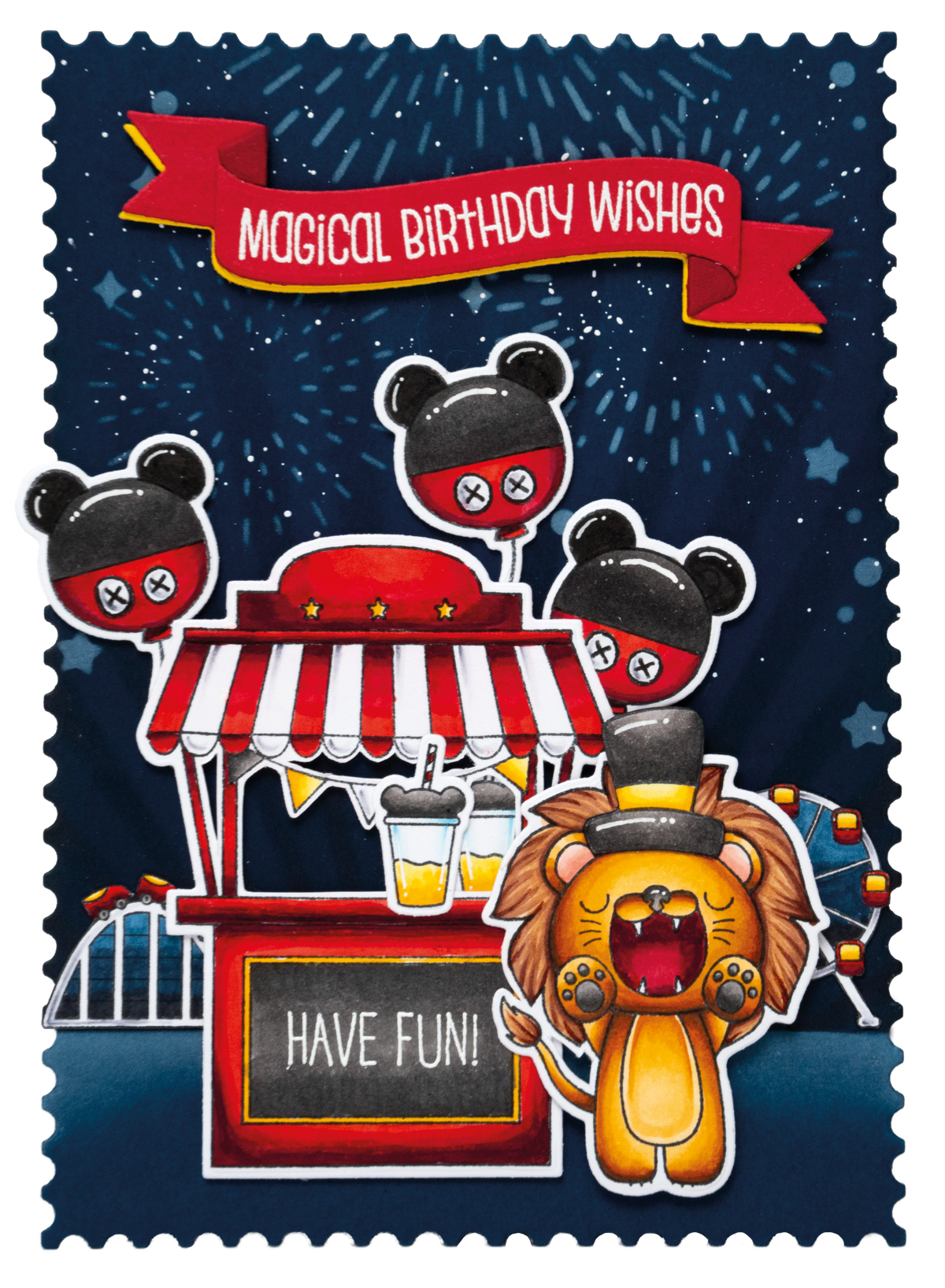 SL Stamp & Die Little Lion Sweet Stories 6 PC