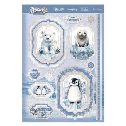 Snowy Scenes Luxury Topper Set