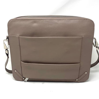 Sac de travail en Cuir Taupe - Sofia