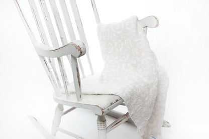 Blush & Off White Leopard 2.0 Print Toddler Blanket