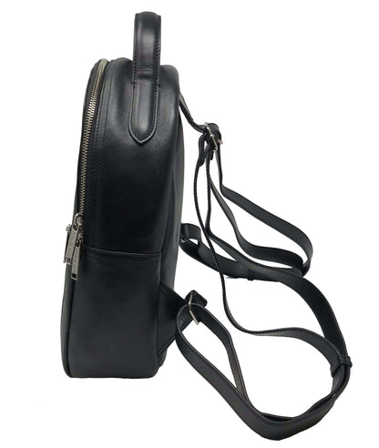 Sac à dos en Cuir véritable Noir, Eve PRÉCOMMANDE_PREORDER