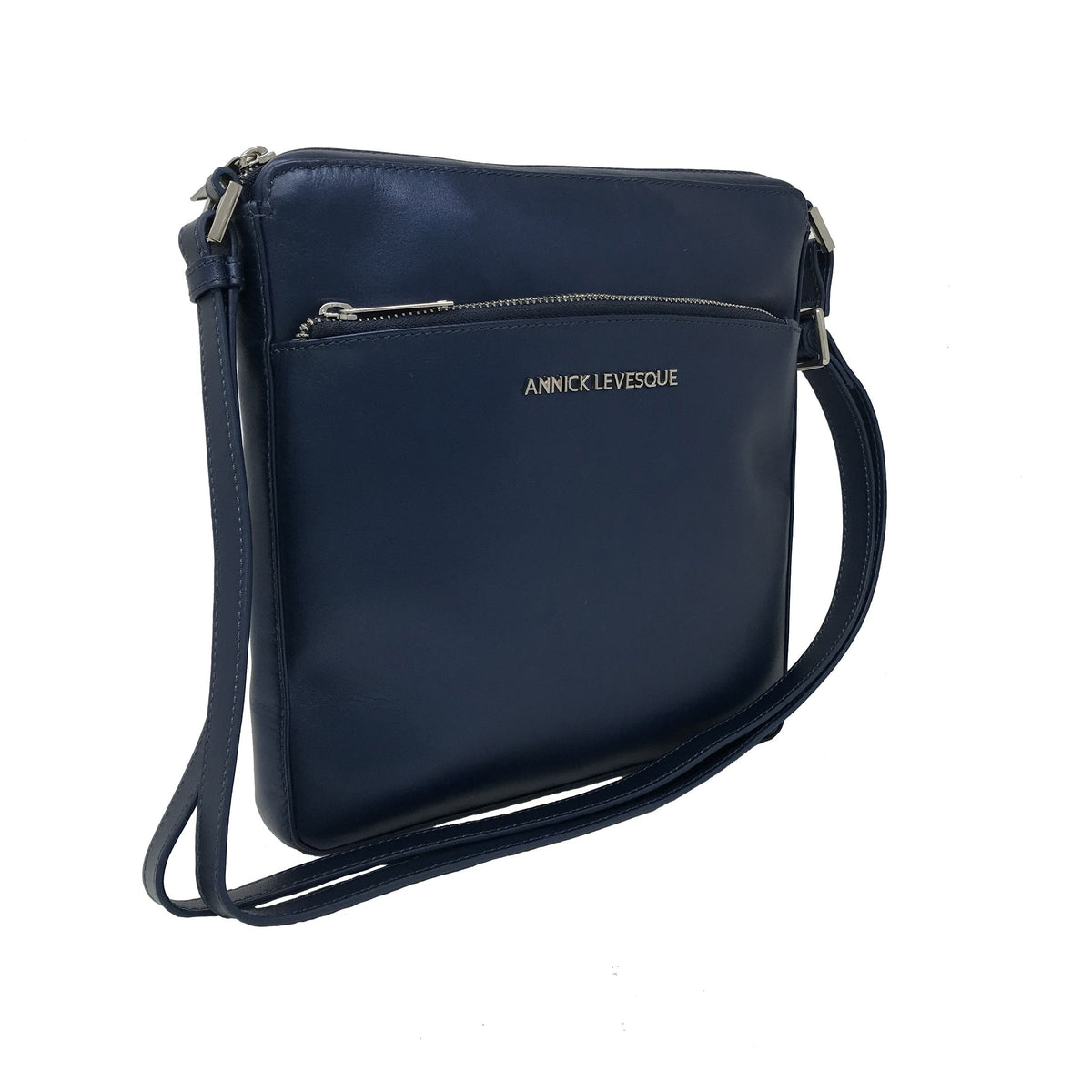 Sac à bandoulière bleu marine | Gisèle - PRÉCOMMANDE