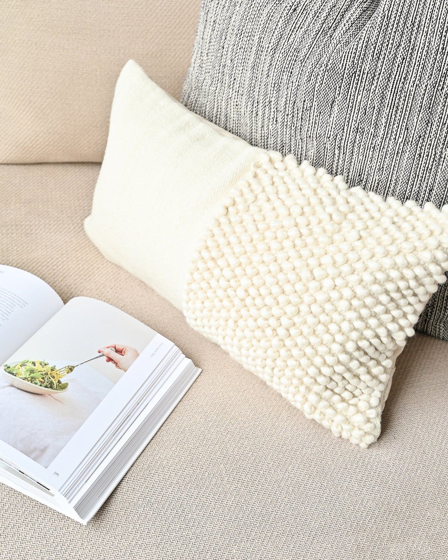 WOOL BLEND - QUINN CREAM