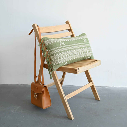 BHUJODI PILLOW COVER - GREEN