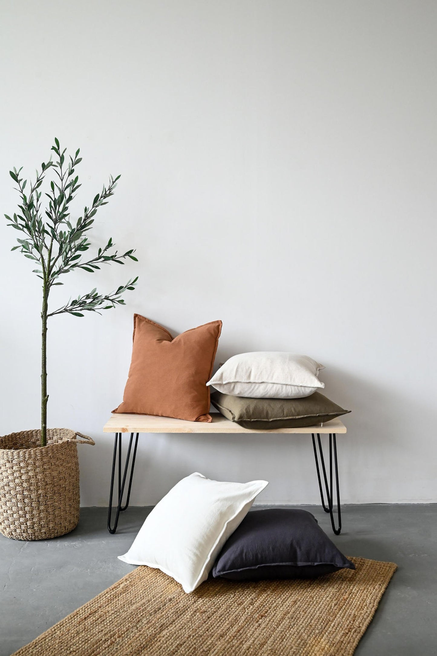 COTTON/ LINEN - NATURAL