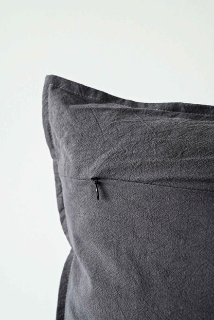 COTTON/ LINEN - GREY