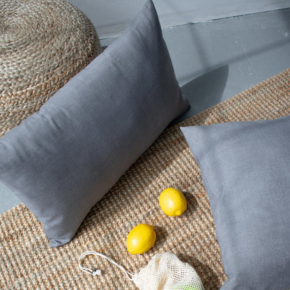 OUTDOOR PILLOW - GREY 20"