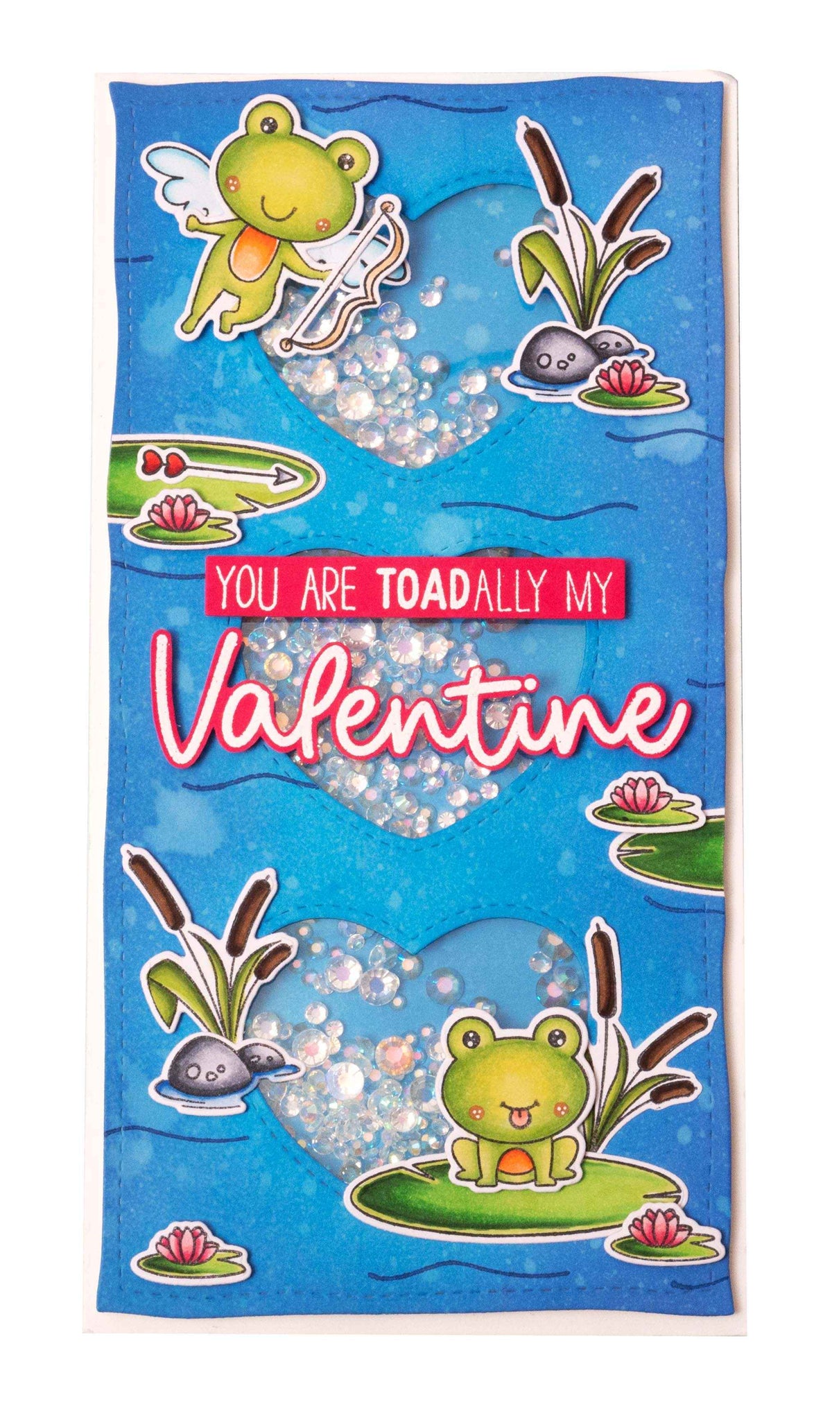 SL Stamp & Cutting Die Toadally In Love Sweet Stories 154x213x1mm 62 PC nr.52