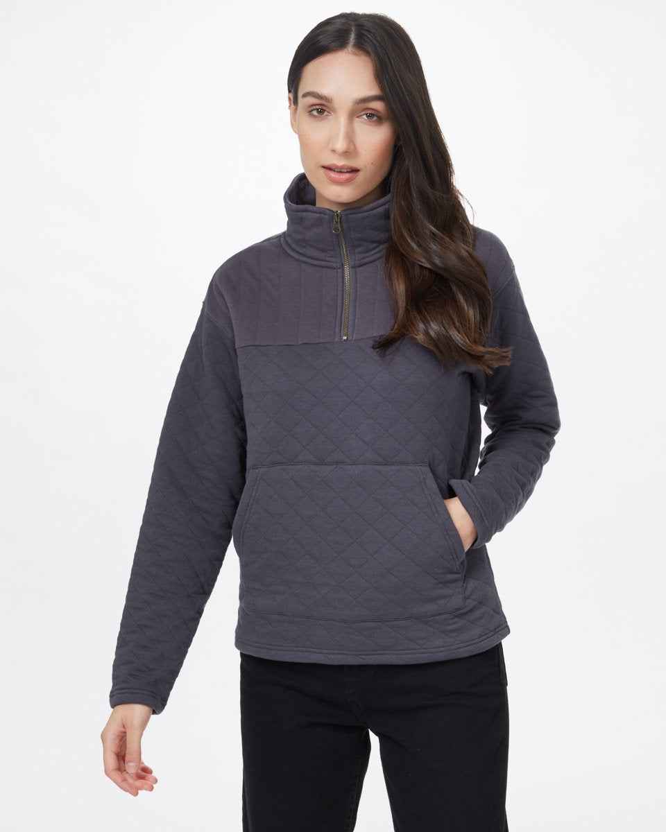 1/4 Zip Quilted Fleece