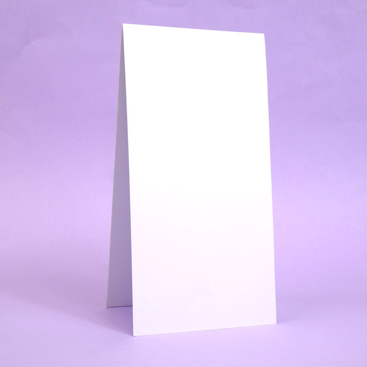 Tent Fold Card Blanks & Envelopes - Size DL