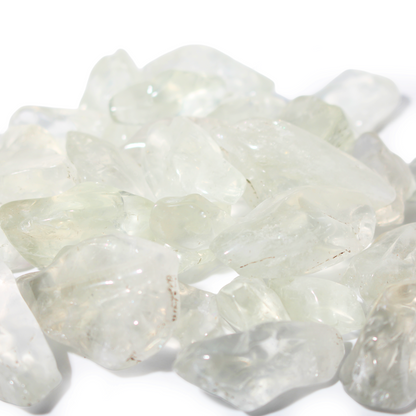 Prasiolite A Tumbled Stones - Semi-Polished