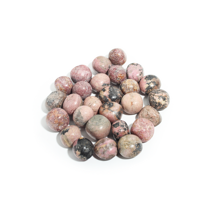 Rhodonite Dark Tumbled Stones