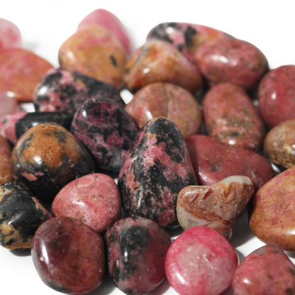 Rhodonite Light Tumbled Stones