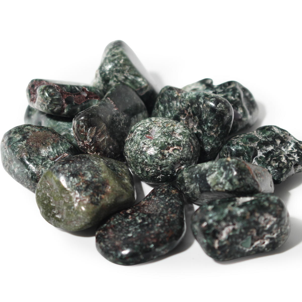 Seraphinite B Tumbled Stones