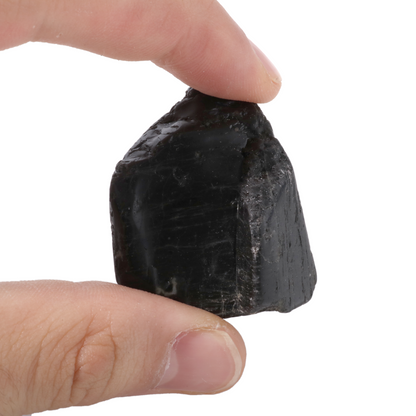 Tourmaline and Hematite Tumbled Stone - Free Form - 1lb