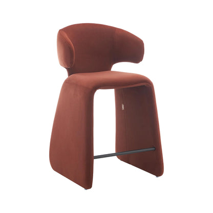 Tessa Modern Counter Chair – Fully Upholstered Comfort