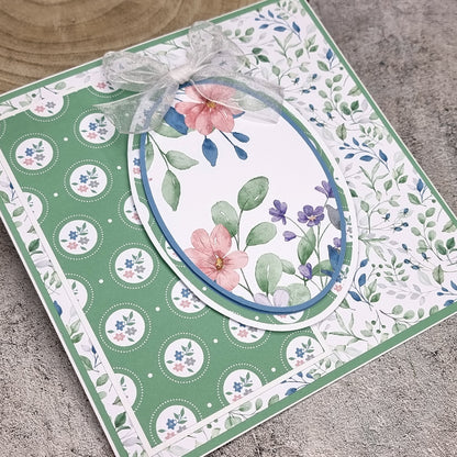The Paper Boutique Sunny Gardens 8 in x 8 in Decorative Paper Pad