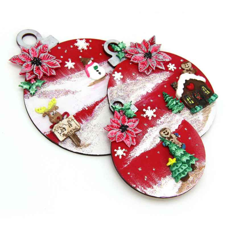 Miniature Christmas Gingerbread Silicone Mould