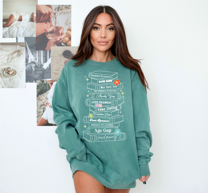 Trope Unisex Crewneck Sweatshirt | Bookish Apparel