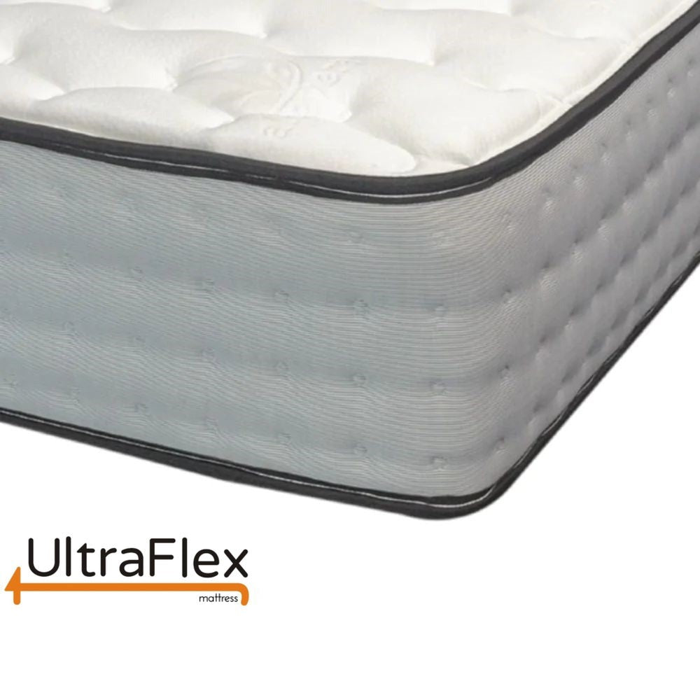 UltraFlex®GLORY 10" orthopädische Hybridmatratze mit Taschenfederkern, Schaumumrandung und umweltfreundlichen Materialien (Hergestellt in Kanada)